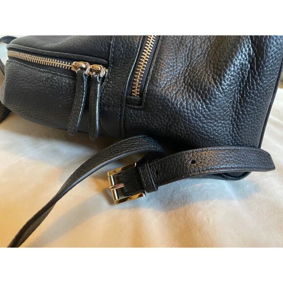Kate Spade Black Pebbled Leather Backpack main image 5